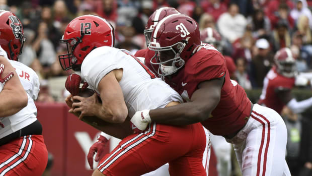 Will Anderson Jr. 2022 Alabama football vs Austin Peay USATSI_19464131